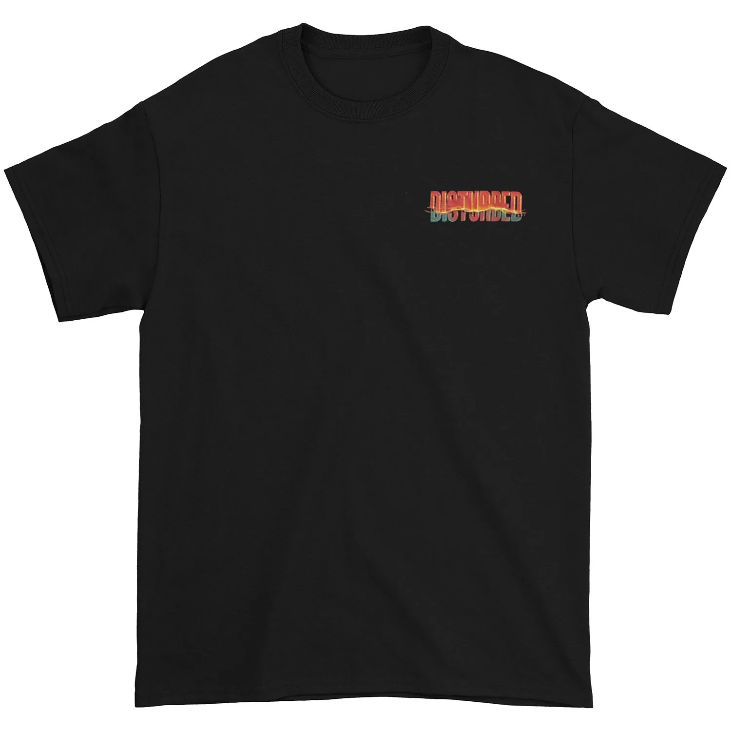 Men's Disturbed Divisive Tshirt Large Black