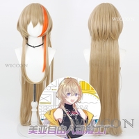 Virtual YouTuber Fura Kanato Cosplay Long Wig 100cm Halloween Carnival New Year Party Heat Resistant Synthetic Wigs