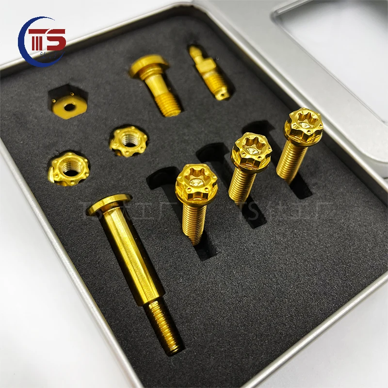 Bbolts de Liga de Titânio para Motocicleta Top Pump Conjunto e Fluid Cup Brembo Rcs cc ts Gr5