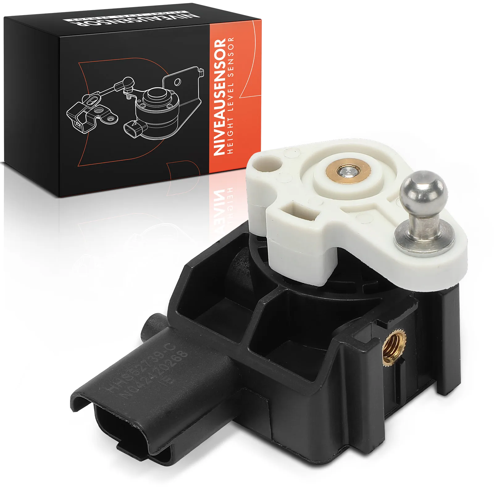 Frankberg 1x Lichtgevende Verderregeling Achter Links Rechts voor Citroen C5 3C6 Peugeot 508 5273J9 6PM008186-10 9663696880