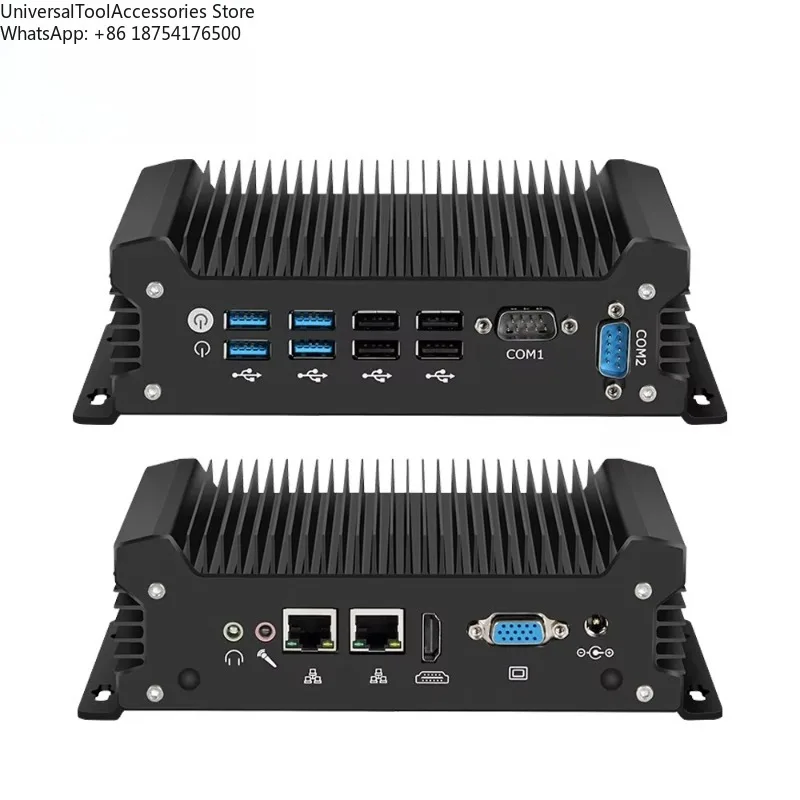 

Мини-ПК XCY Core I5 8-го поколения, DDR4 RAM, M.2 NVME, Dual RJ45 LAN, 2 RS232 COM, промышленный безвентиляторный встраиваемый компьютер