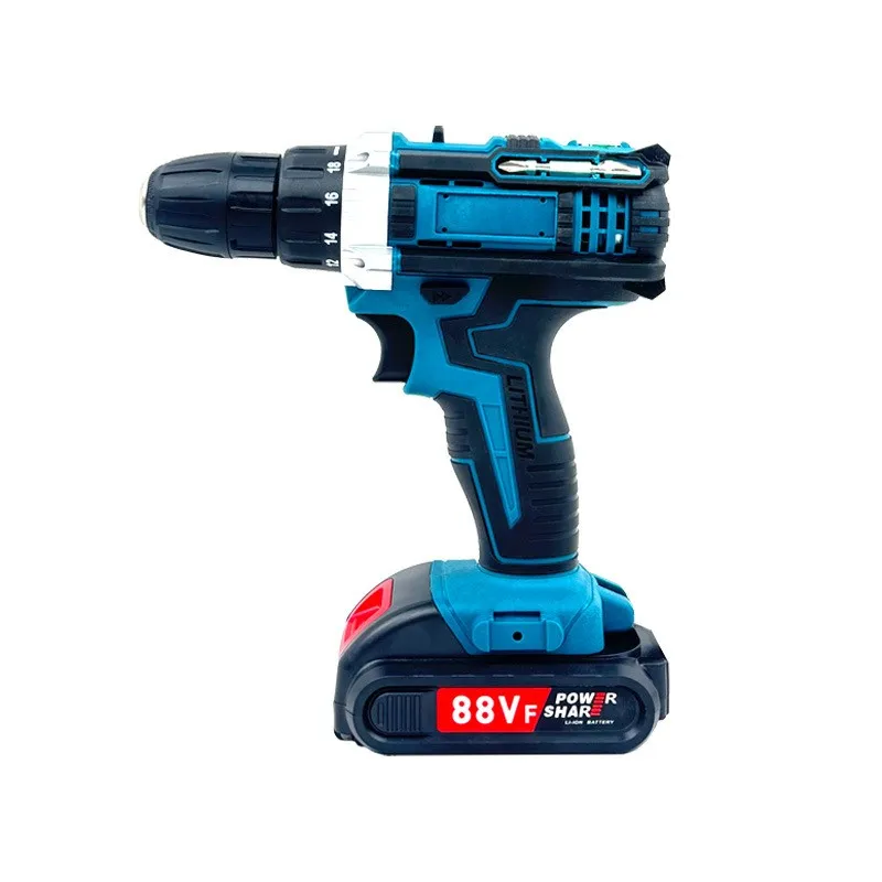 

Outstanding Quality Cordless Electric Power Tools Three Function Impact Drill Brush Battery Impact Drill Electric Screwdriver