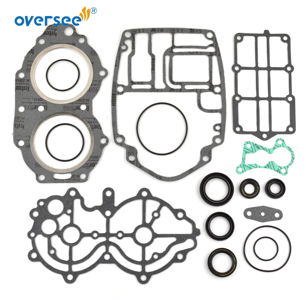 66T-W0001 Powerhead Gasket Seal Kit For Yamaha Outboard Motor 2T 40HP 2 Stroke Parsun HDX Seapro Hidea 66T-W0001-10,66T-W0001-00