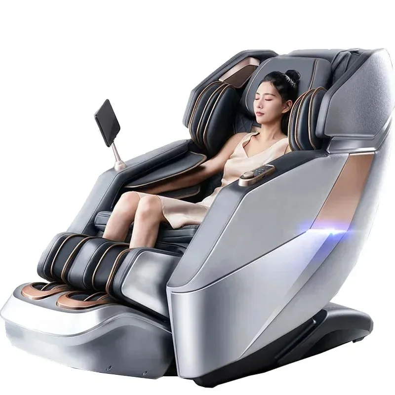 Full Body Massage Chair Luxury Shiatsu Massage Chair with Electric Heating 4D Zero Gravity SL Track