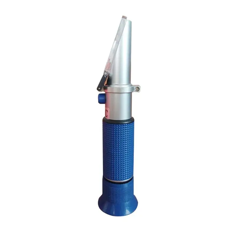 A98E-0-32% Fruit Sugar Meter Juice Sweetness Tester Aluminum Handheld Sugar Refractometer Cutting Fluid Concentration Meter