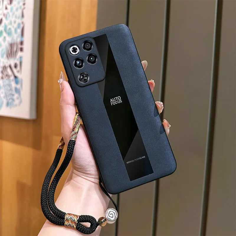 Untuk ZTE Nubia Red Magic 11 Pro Plus Casing Baru Kulit Polos Gaya Kuno Gelang Penutup Anti Jatuh Untuk Red Magic 11 Pro Funda