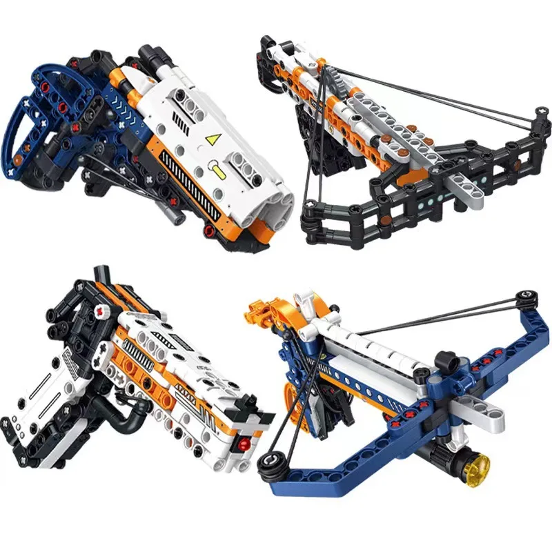 

Technical Flare 92 Type Gun Crossbow 4IN1 Model Building Blocks Military Pistol Weapons MOC Bricks Toys For Children Adult Gift