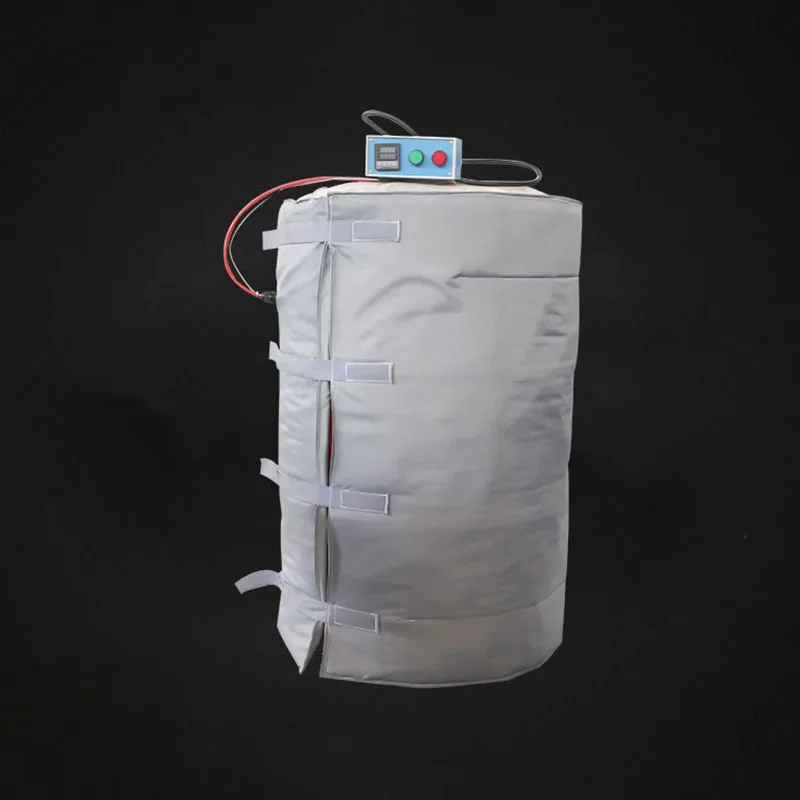 200L Drum Heater Industrial Grade Power Blanket Weather Resistant 55 Gallon Insulated Drum Heating Blanket 220V