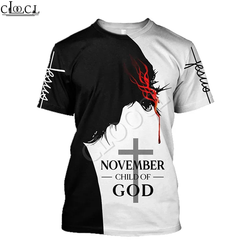 HX Newest Christian Jesus Catholic Men Women T Shirt 3D Print Fashion Harajuku Tee Shirt Casual Wild Pullover Tops Drop Shipping