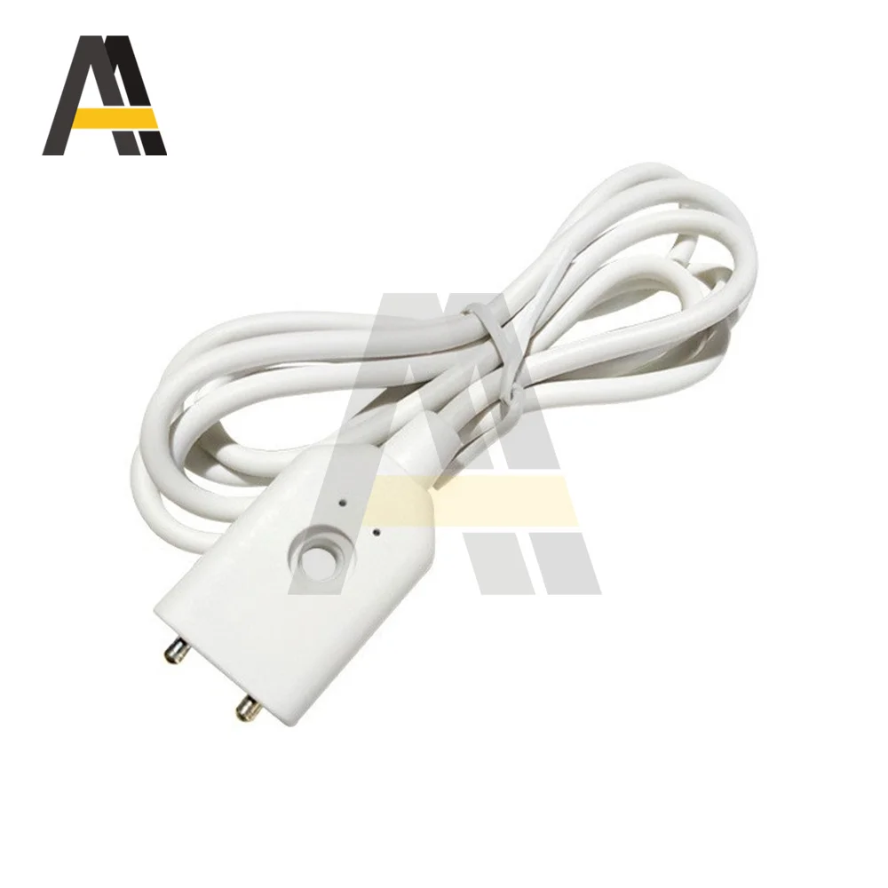 Detector de alarma de fuga de agua tipo Cable, Sensor de fuga de agua, 1/2/3 metros, sin Cable, sonda del Sensor de nivel de agua con dos postes de Metal