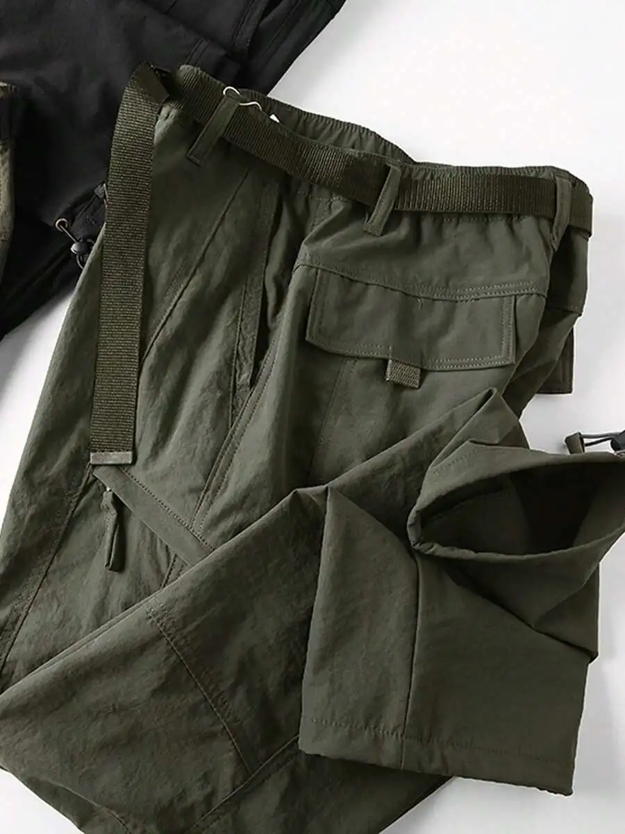 

Waterproof Cargo Pants For Men, Lightweight Multi Pocket Outdoor Tactical Work Pants Casual