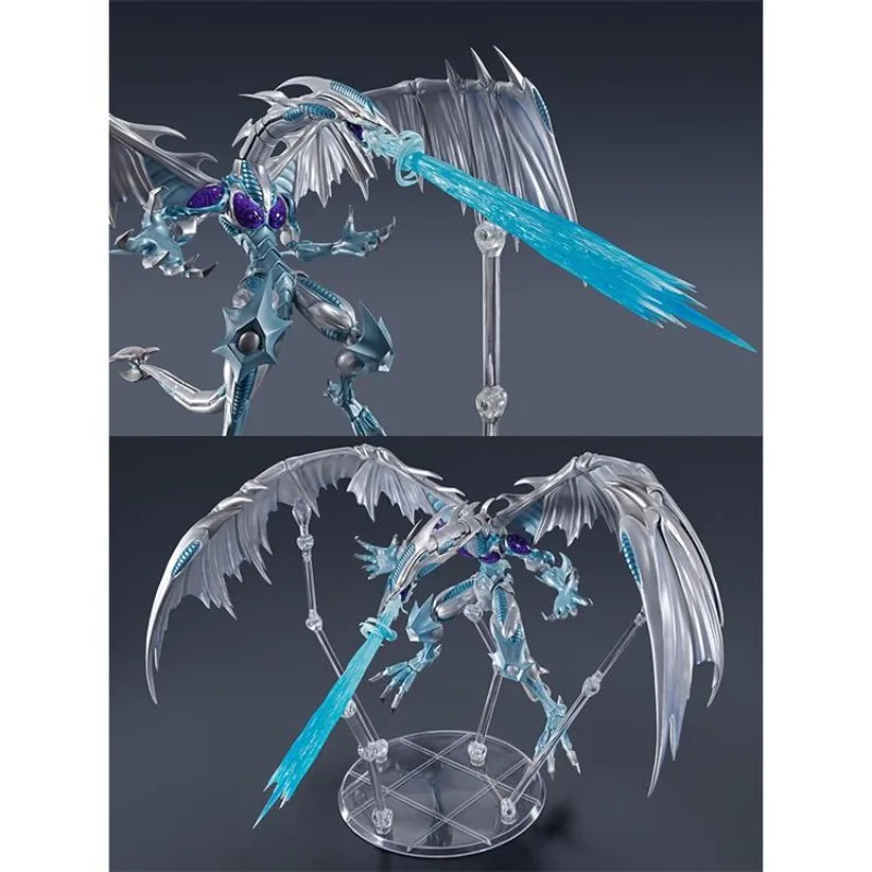 Bandai Originale Duel Monsters Anime Modello 5DS SHM Stardust Drago Action Figure Giocattoli Ornamenti Da Collezione Regali per I Bambini