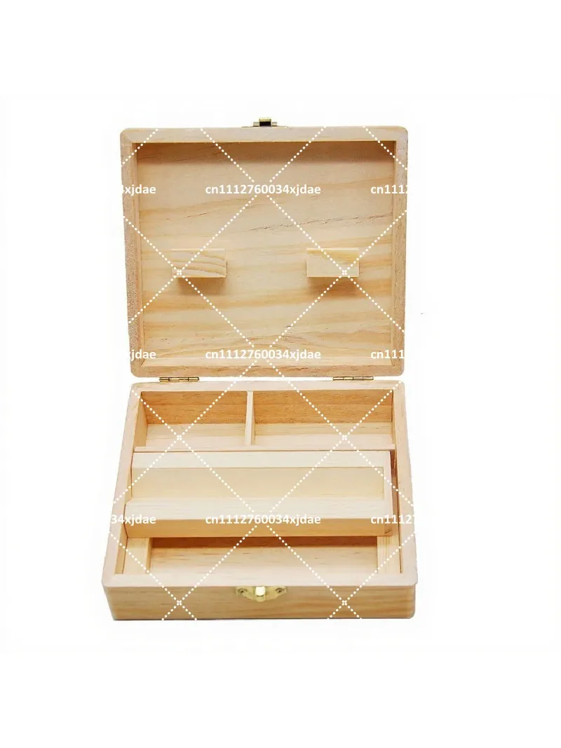 Integrated Tool Set in Pine Gift Box, Complete Home Repair Kit for DIY Projects