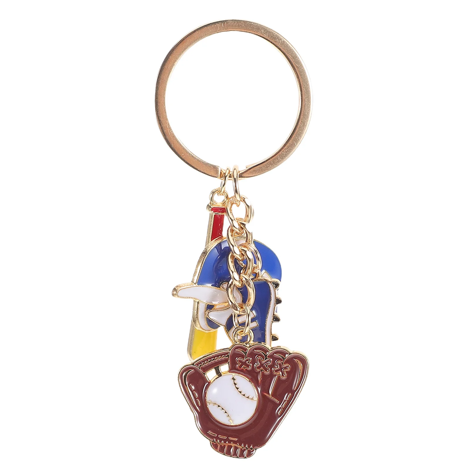 

Мини-сплав брелок с бейсбольной битой, декоративный спортивный мяч, кулон, брелок для рюкзаков, сумок, любителей бейсбола, сувениров для вечеринок