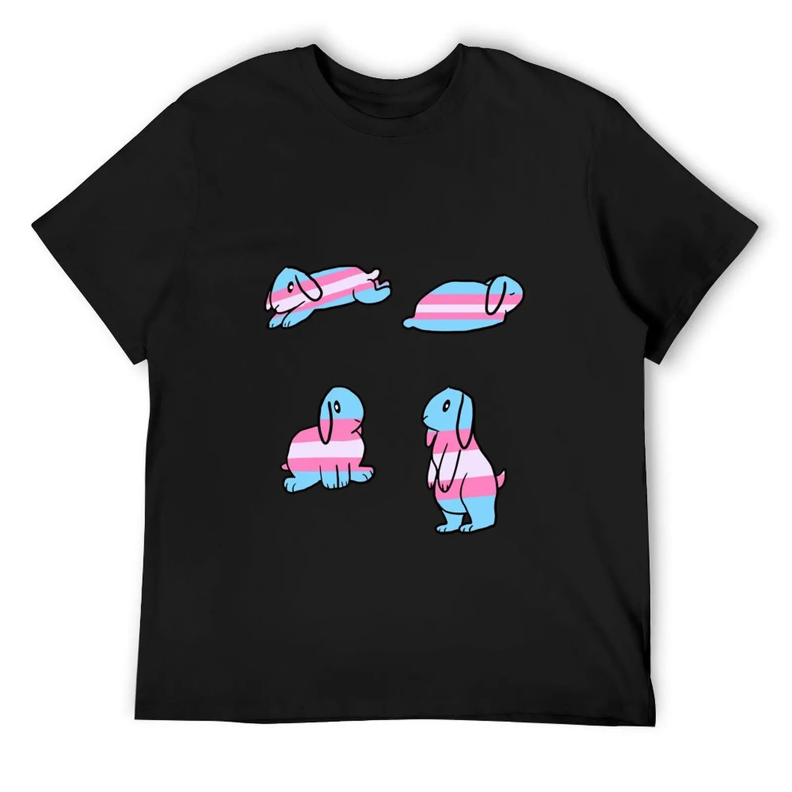 

Fun Bun- Trans Lop T-Shirt shirts graphic tee Man t-shirt graphic t shirts cute clothes big and tall t shirts for men