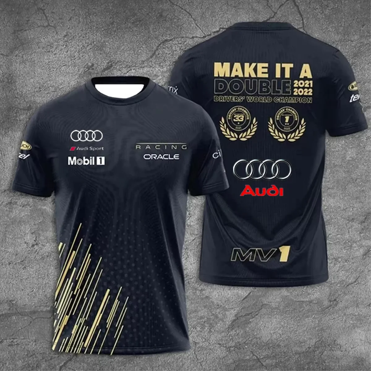 

Лето 2022, мужская быстросохнущая футболка Audi Motorcycle, велосипедный костюм, гоночный костюм с короткими рукавами, повседневная дышащая мода Y2K