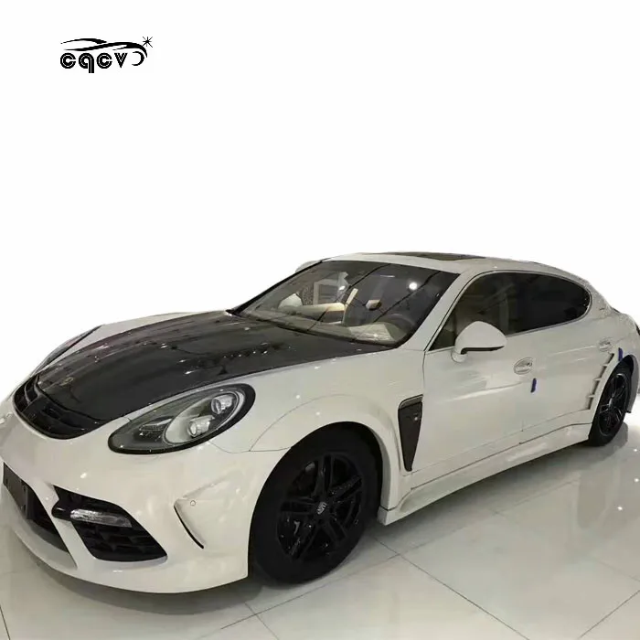 14-16 peças de corpo largo para porsche Panamera com spoiler
