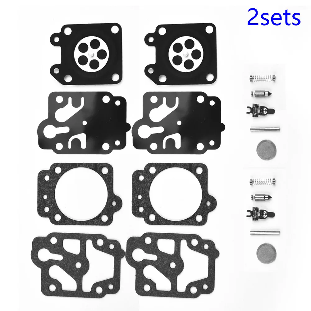 Substituição do kit de reparo da membrana do carburador 2 conjuntos para ZIMOS145 adequado para reparo e manutenção do motor ZI MOS145