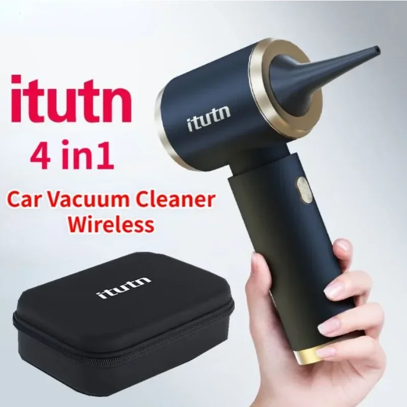 Wireless Car Vacuum Cleaner Portable  4 in 1 Vacuum Cleaner Strong Suction Handheld Vacuum Cleaner Powerful Blower for Car Home