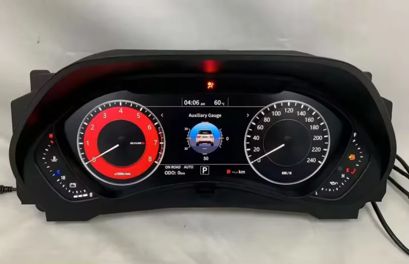 Car Interior Center Console Upgrade Inner Kit for Patrol Y62 Aramada QX80 2010-2022 Upgrade to 2023 Model