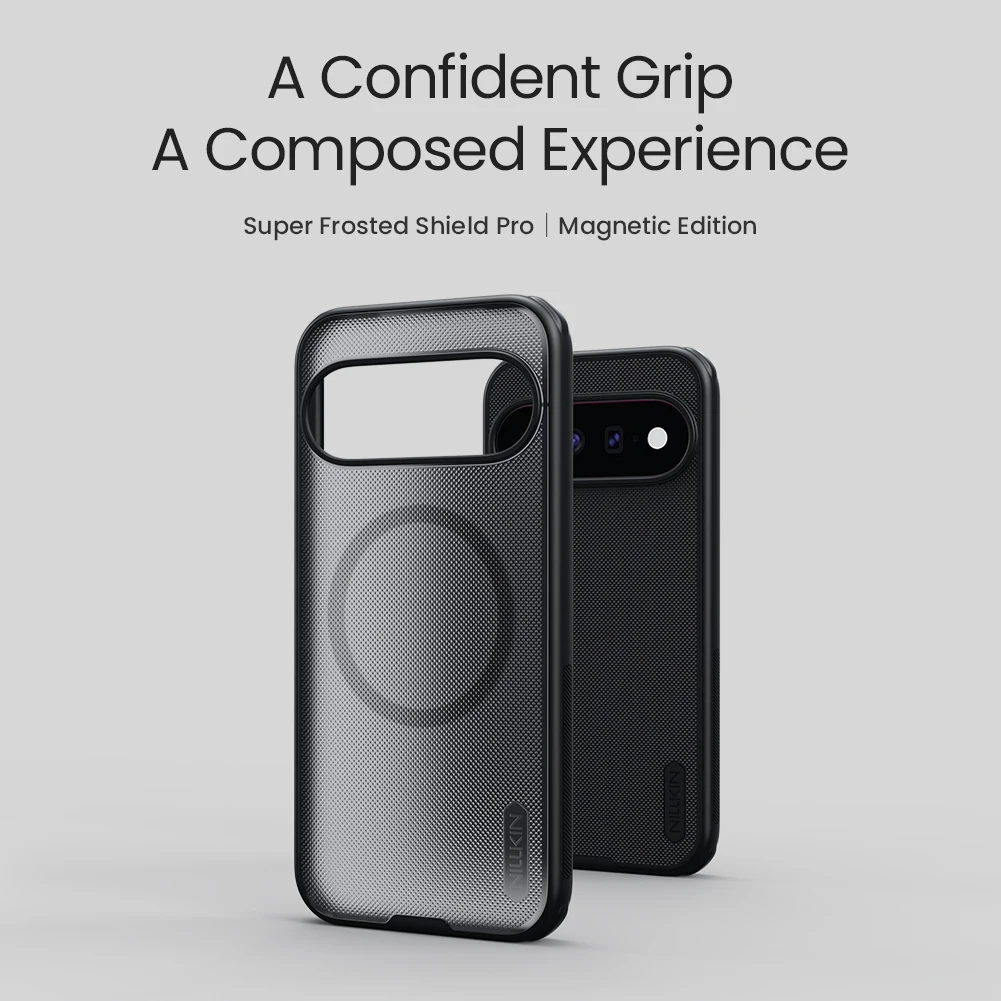 Für Google Pixel 11 Hülle NILLKIN Passgenaue Hülle Magnetische Super Frosted Shield Hochwertige Matte PC-Abdeckung – Detail 3