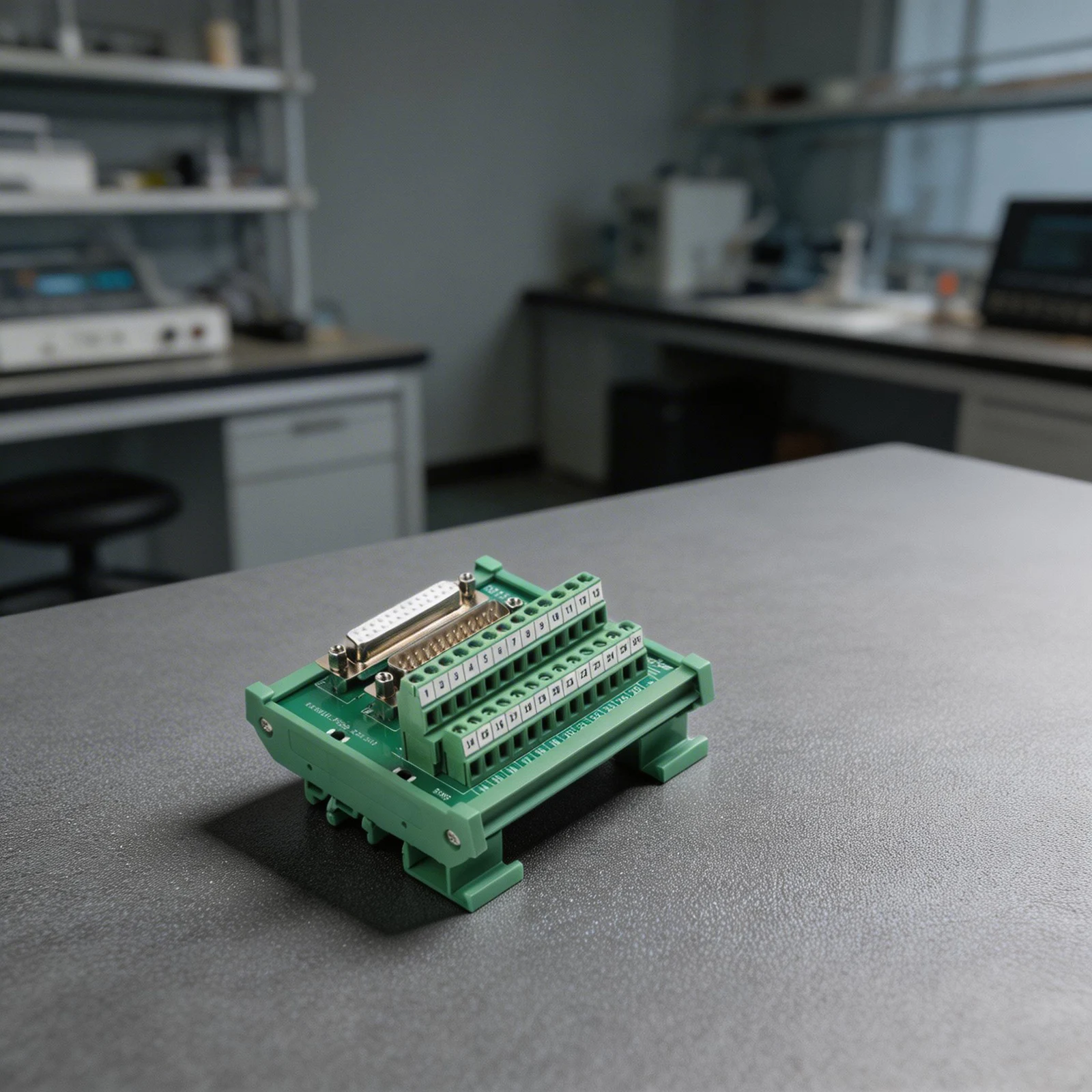 Electrical Connection Module DB25 Terminal Block For Electrical Integration FR-4 Fiberglass PCB Industrial Applications As Shown