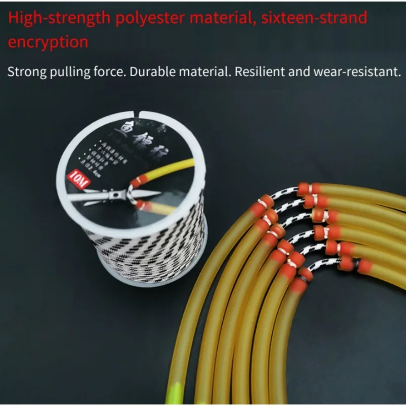 10M High Strength Braided Fishing Spear Rope 2.4Mm Durable Fish Dart String For Slingshot Bowfishing Replacement   Accessory view 3
