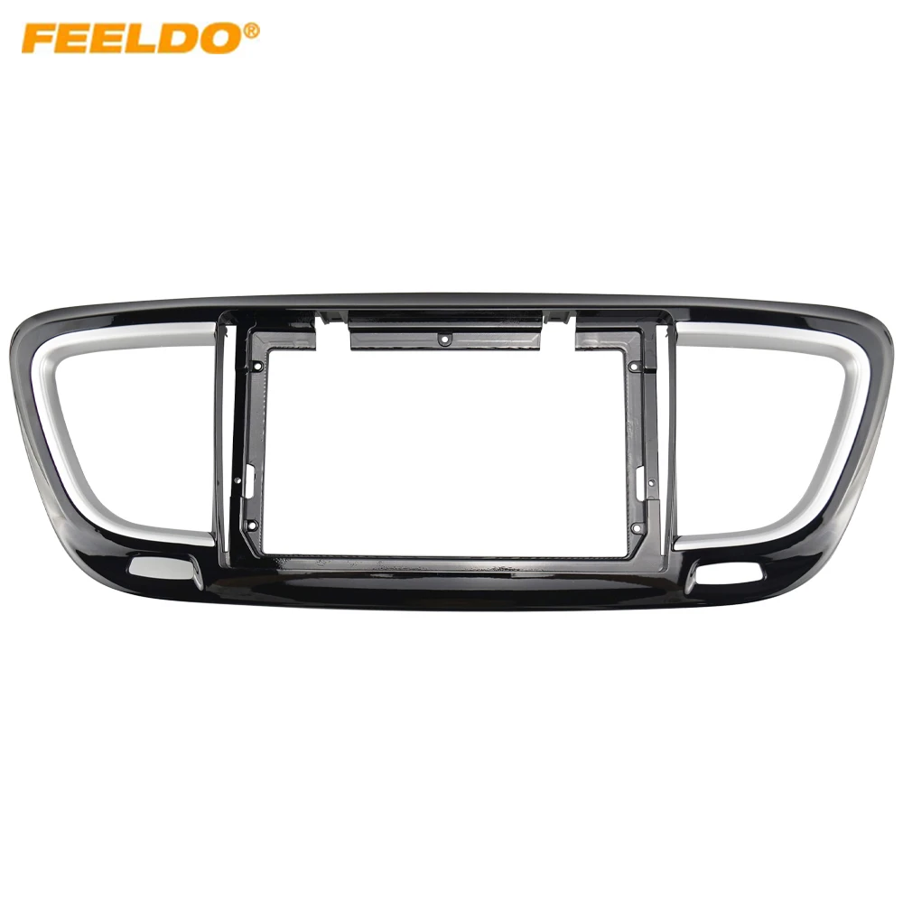 

Car Audio 9" Big Screen Head Unit Dash Fascia Panel Frame Kit Adapter For Chrysler Grand Voyager 2021