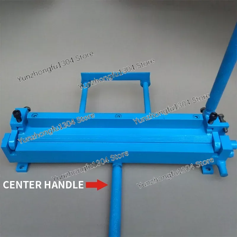 Manual Sheet Metal Iron Aluminum Copper Plate Bending Machine Small Manual Iron Plate Bender Folding Machine 0.1-2MM,210MM