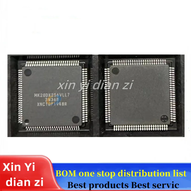 Qfp IC 칩 주식, MK20DX256VLL7, 로트당 1 개