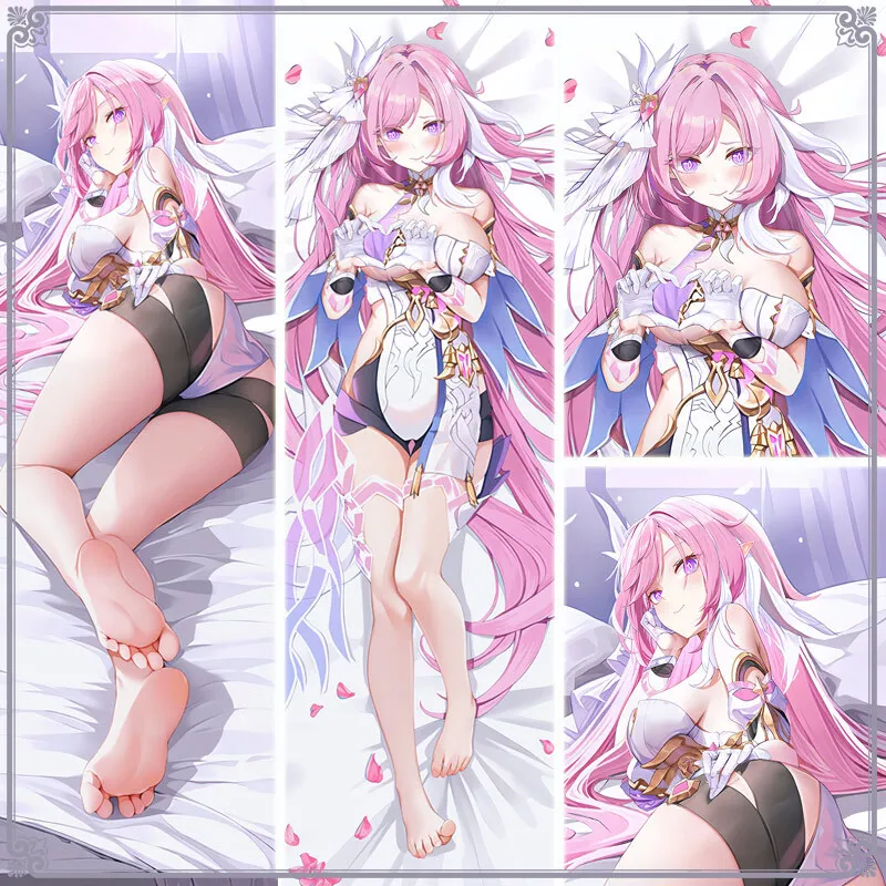 

Японское аниме Honkai Impact 3 Elysia, сексуальная подушка Dakimakura, подушка, наволочка, постельное белье, подарки