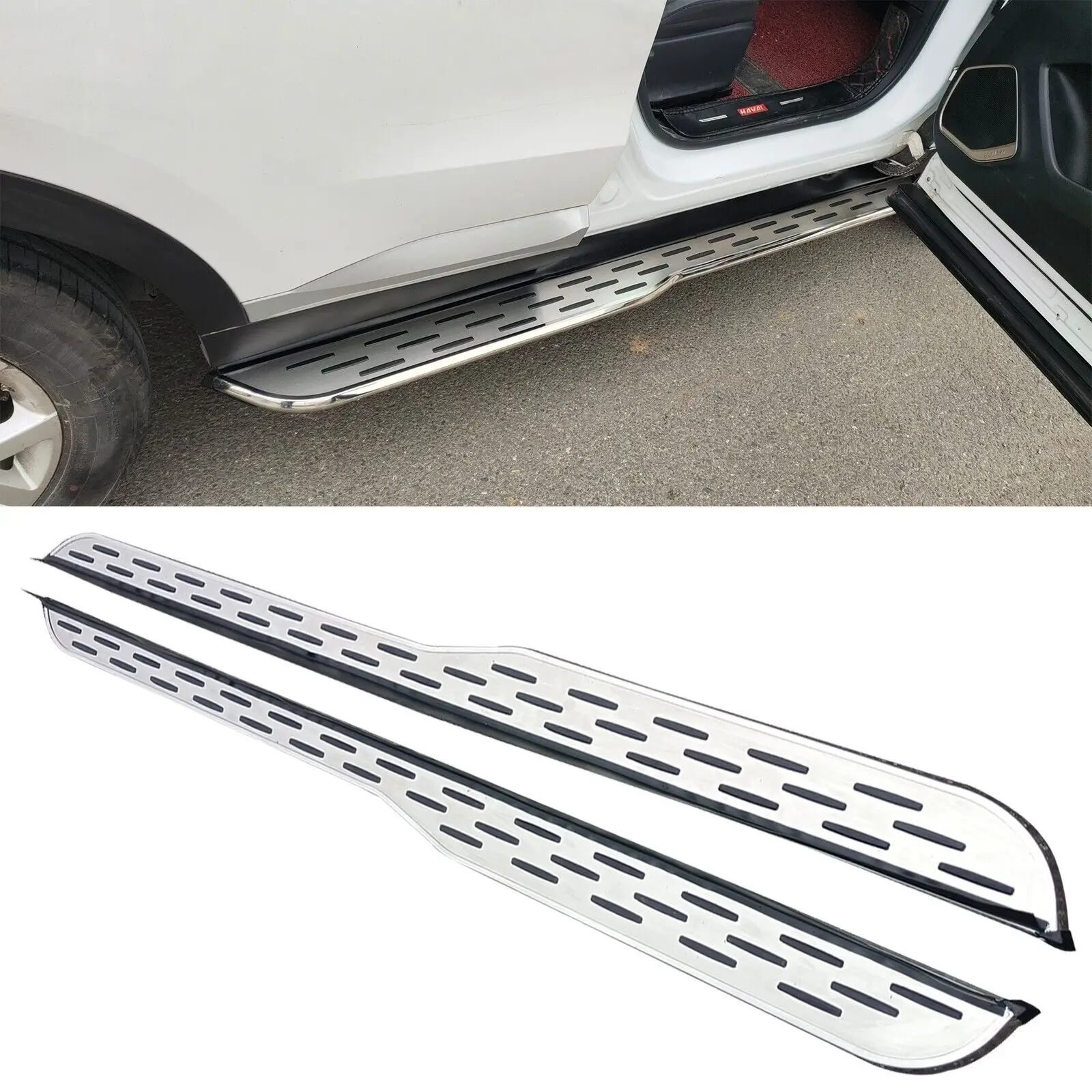 Aluminum Running Board Fits for SsangYong Torres 2023 2024 Side Step Nerf Bar