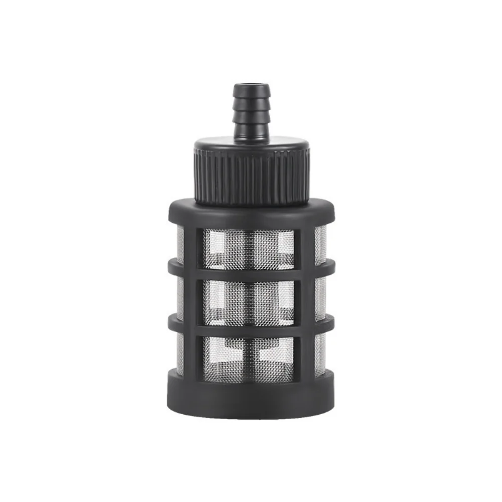 Rechargeable Water Spray Filter Nozzle ABS Black for Garden Hose Car Wash Outdoor Cleaning Energy Saving Filter Tip