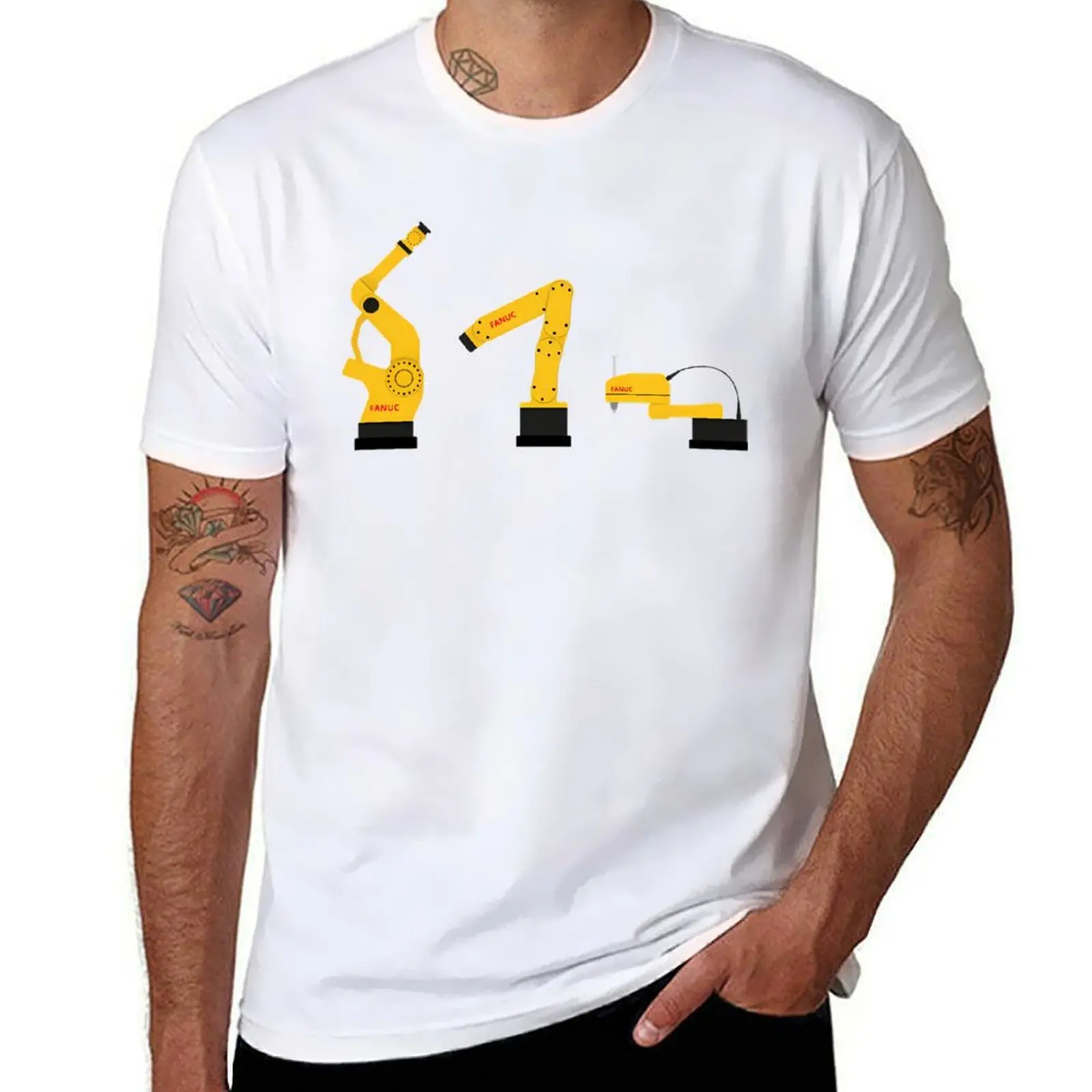 

Fanuc Triplets T-Shirt t shirt man luxury t shirt personalised T-Shirt