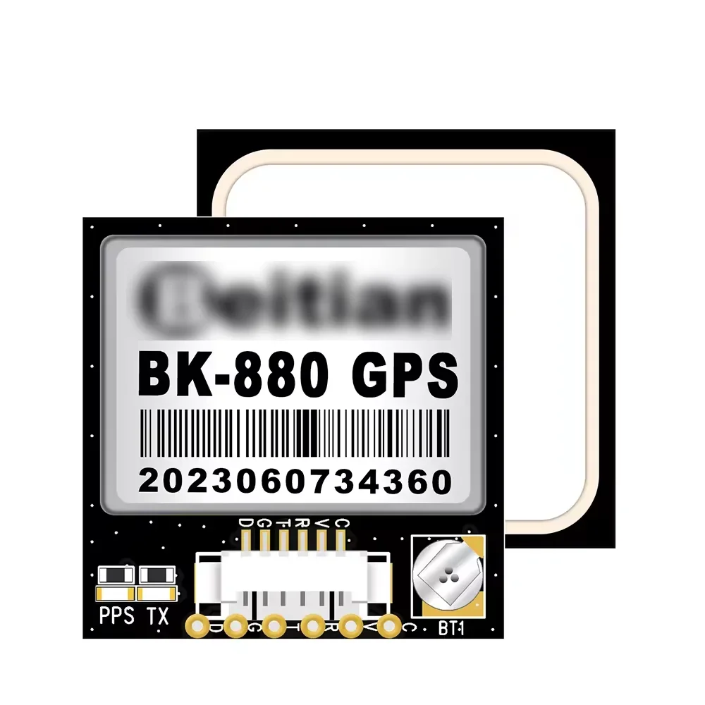 BK-880 built in UBX-M9140 compass QMC5883 NMEA-0183 FPV RC Fixed Wing drone GPS GLONASS BeiDou Galileo GNSS Module BK-880