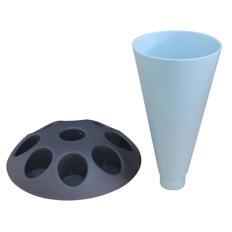 Borse per Piping Rack porta sacchetti per pasticceria per un facile riempimento sacchetti per tubi per glassa supporto per ugelli punte per decorare supporto per accessori da forno