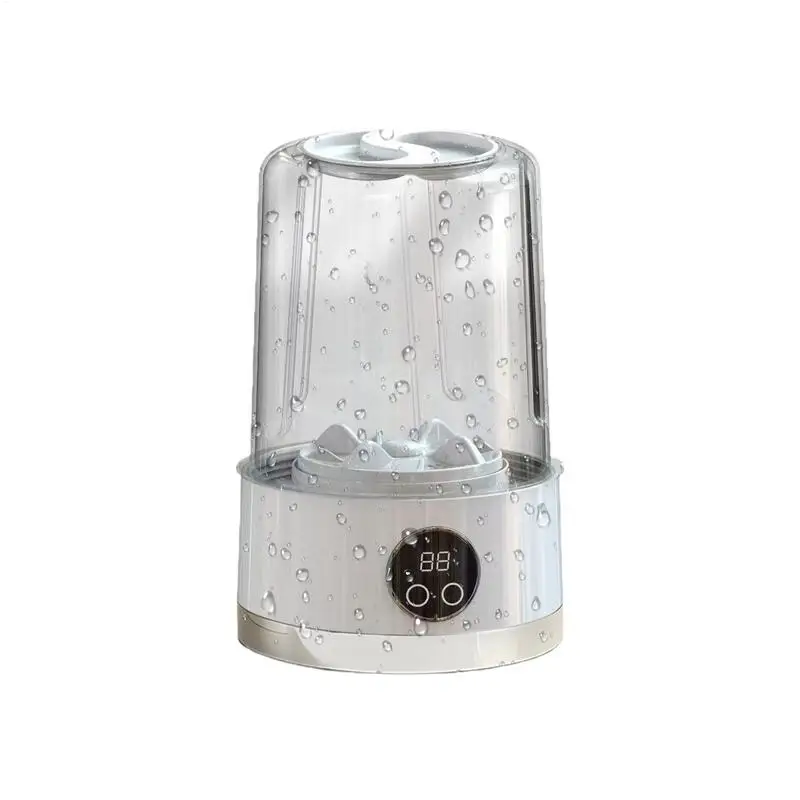 

Underwear Washing Machine Portable Clothes Washer Small Washing Machine Rechargeable Digital Display 2 Modes Cleaning Tools