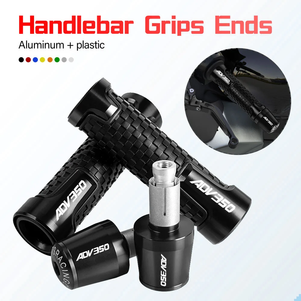 

7/8'' Anti-Slip Grip Hand Motorcycle Handlebar Handle Bar Grips End Plugs FOR HONDA ADV 350 2019 2020 2021 2022 2023 ADV350 2024