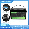 새로운 VariCore 12.8V 180AH LiFePO4 배터리 팩 12V 리튬 철 인산염 배터리 6000 사이클 투어링 카 태양풍 면세 4