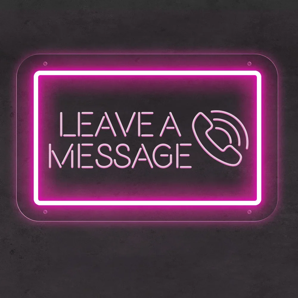 

Leave A Message Neon Sign 3D Carving Wedding Party Decor Desk Night Lamp USB Coffee Decoration DEJA TU MENSAJE Led Sign Light