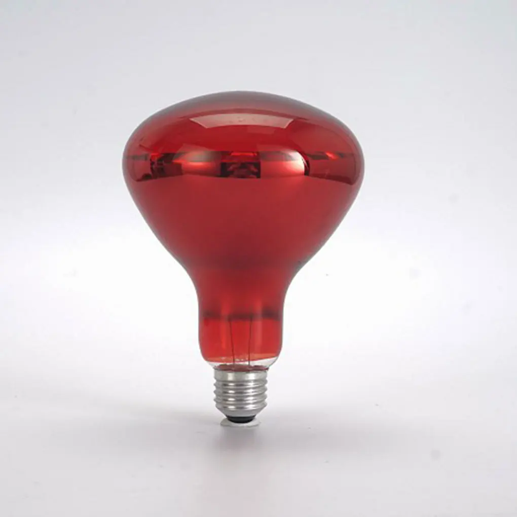 Red 150W Infrared Beauty And Hair Care Light Bulb For Salon Avoiding Phenomenon Of Lamp Head