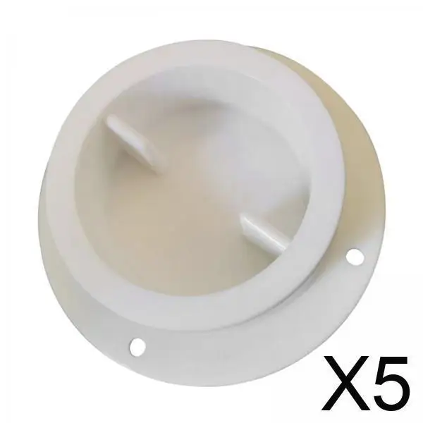 

Marine Side White Nylon Drain Scupper Water Outlet Bilge Deck Drainage Hardware for Yachts and Boats