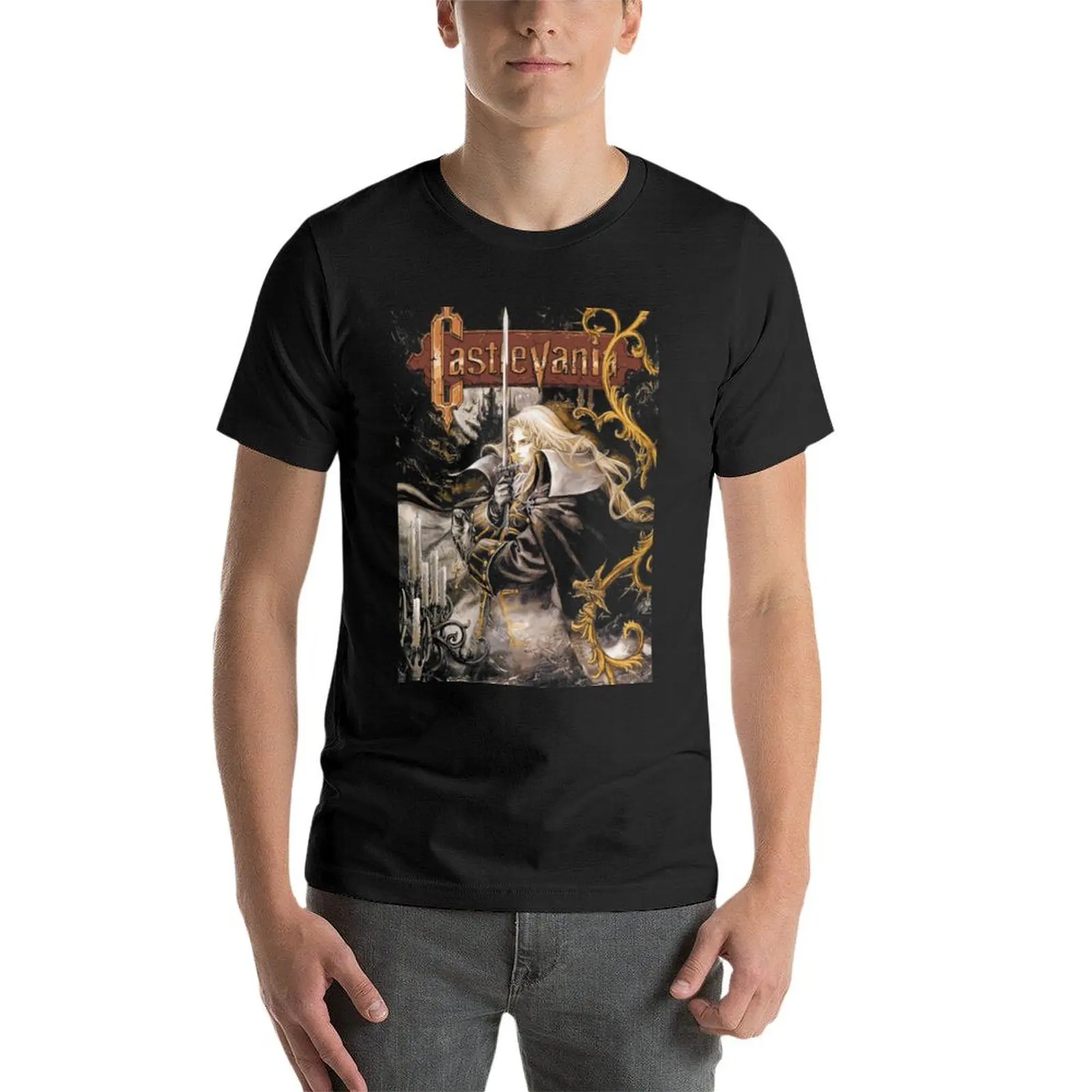 Castlevania - Symphony of the Night T-Shirt vintage clothes quick drying funny t shirts for men