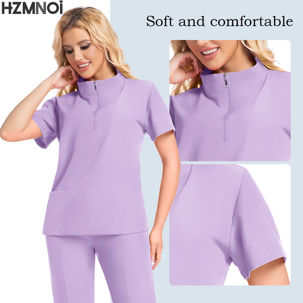 New Medical Nurse Uniforms Work Clothes Medical Hospital Uniforms Surgical Nurses Work Clothes Spa Clinical Beauty Work Clothing