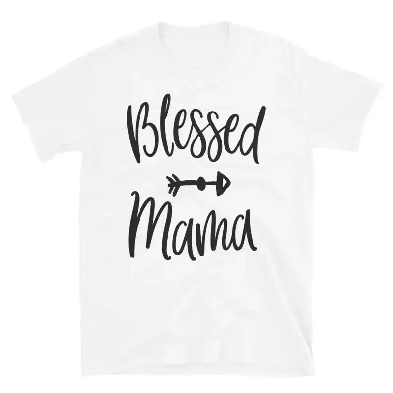 Blessed Mama Wholesome Family Positive T-Shirt