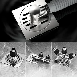 Sewer Floor Drain Joint Single/Double/Three-Way Launching Joint Seal Rin Special Elbow For Sewer Straight Through Snap Fittings