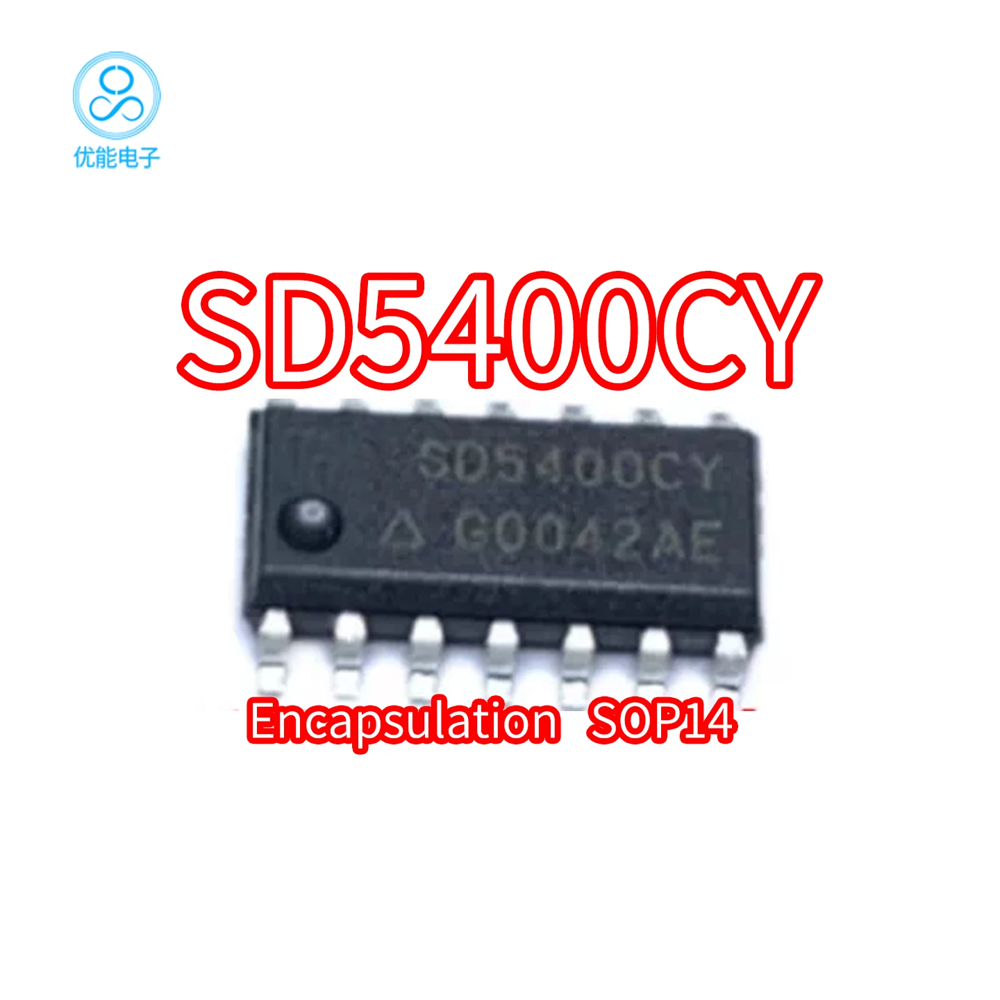 SD5400CY SD5400 SMT SOP14 package high-speed analog switch chip SD5400C