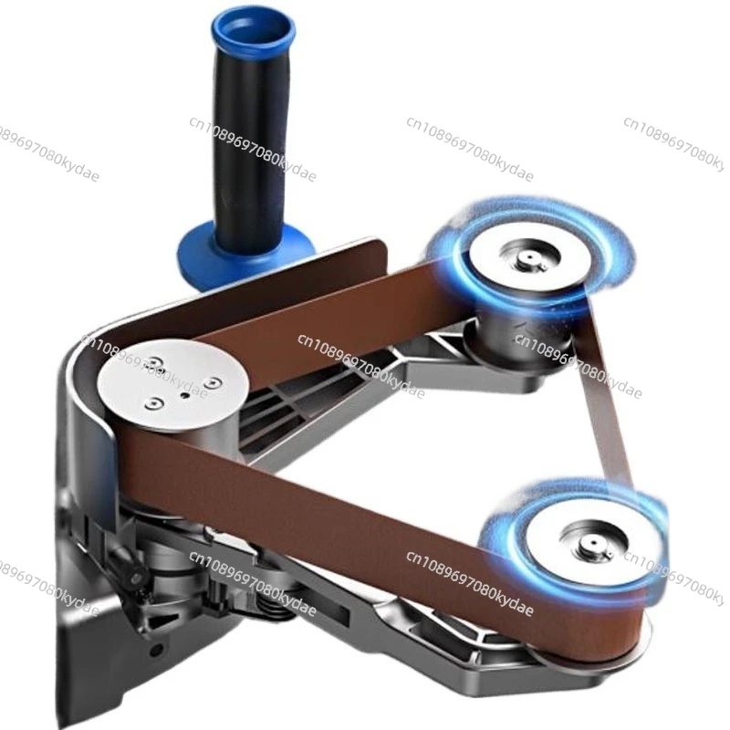 

Stainless Steel Pipe Polishing Machine Belt Sander 760x40mm Electric Circular Pipe Drawing Machine Working Head 10-200mm