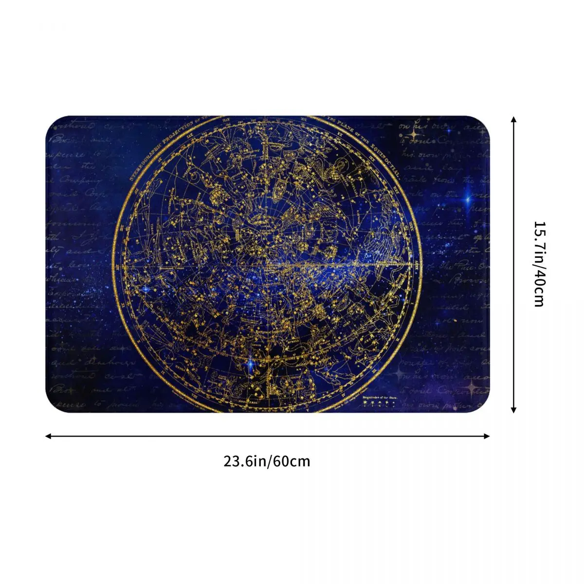 Space Bedroom Mat Northern Hemisphere Constellation Zodiac Astrology Doormat Flannel Carpet Outdoor Rug Home Decoration