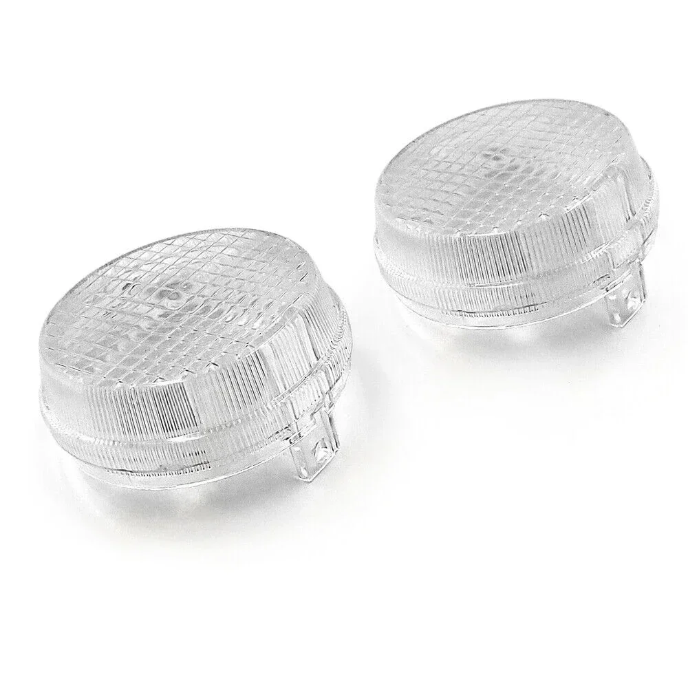 

Clear Motorcycle Front/Rear Turn Signal Lens for Kawasaki Vulcan 2000 1600 Classic Nomad Honda Cruisers